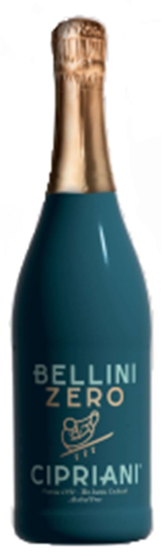 Cipriani Bellini Zero 750ml 05% premixed mocktail drink 750ml