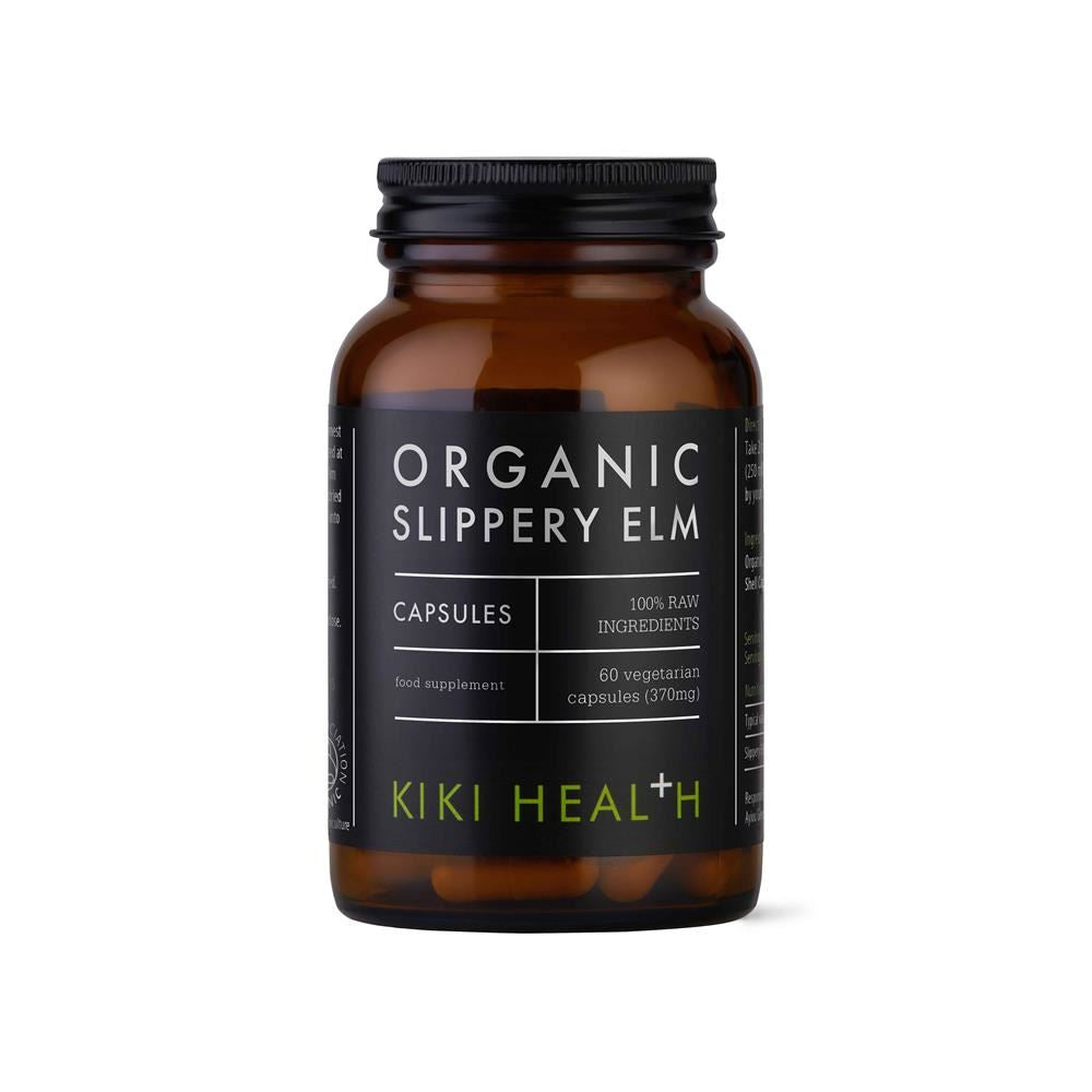 KIKI Health Organic Slippery Elm 60 Capsules