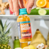 Unrooted Punchy Turmeric Shot turmeric and ginger good energy shot 60ml - 12 Pack
