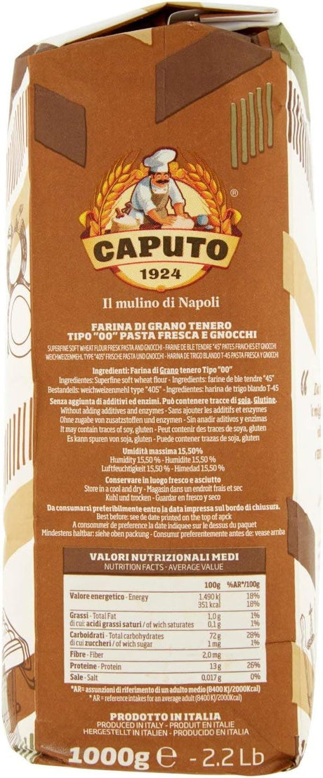 Caputo Farina Fresh Pasta & Gnocchi Type 00 Flour 1kg