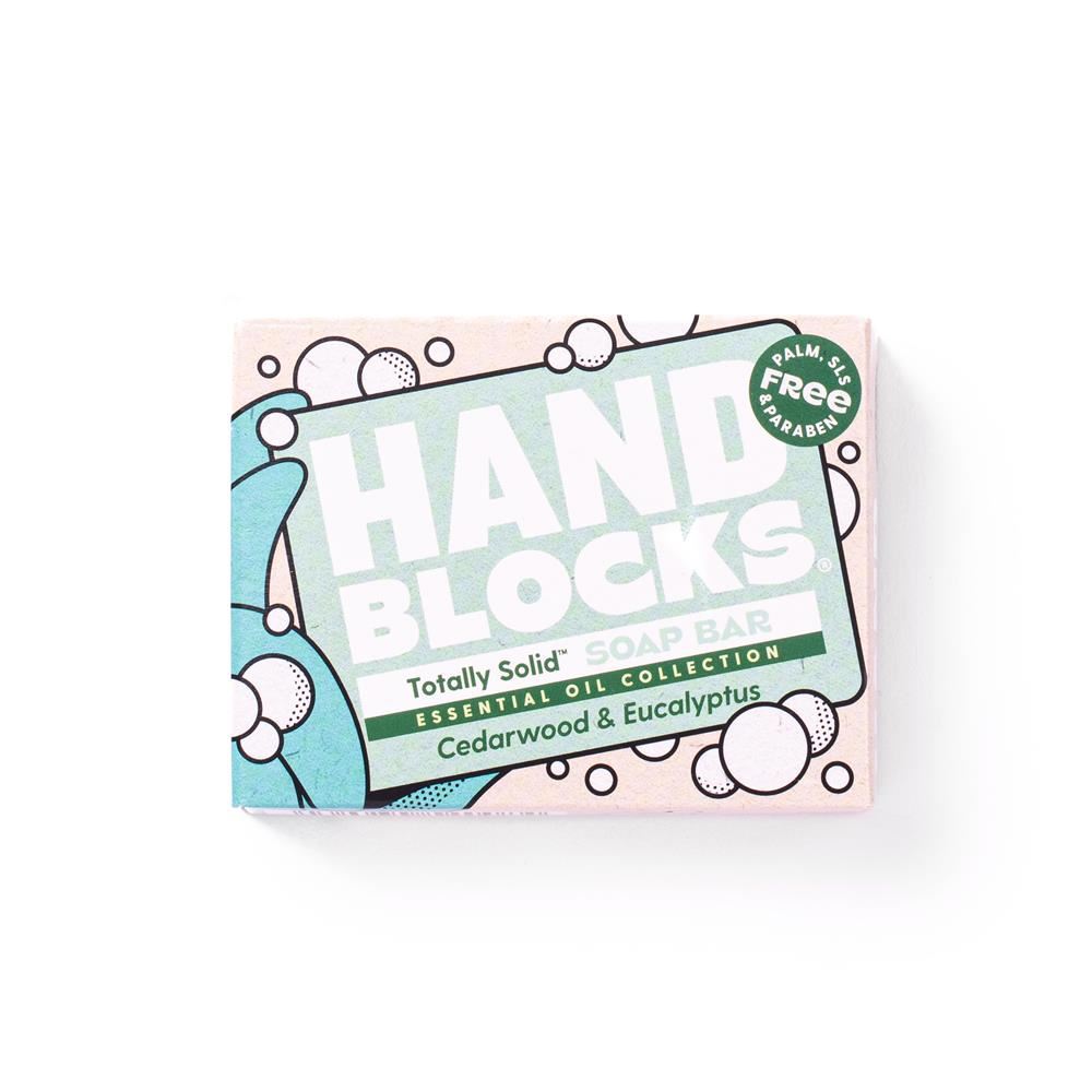 Shower Blocks Hand Blocks Soap - Cedarwood & Eucalyptus 100g