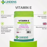 Lindens Vitamin E 100IU - 200 Capsules - image 3