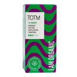 TOTM Organic Tampons - App Super 14 Per Box