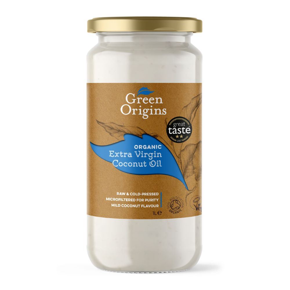 Green Origins Organic Extra Virgin Coconut Oil 1L