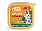 Edgard and Cooper Organic Turkey and Chicken Pate for Adult Cats 85g