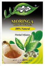 Dalgety Teas Moringa & Green Tea 18 Teabags - 6 Pack