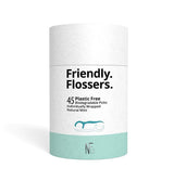 The Natural Family NFco Biodegradable Friendly Floss Picks 25g
