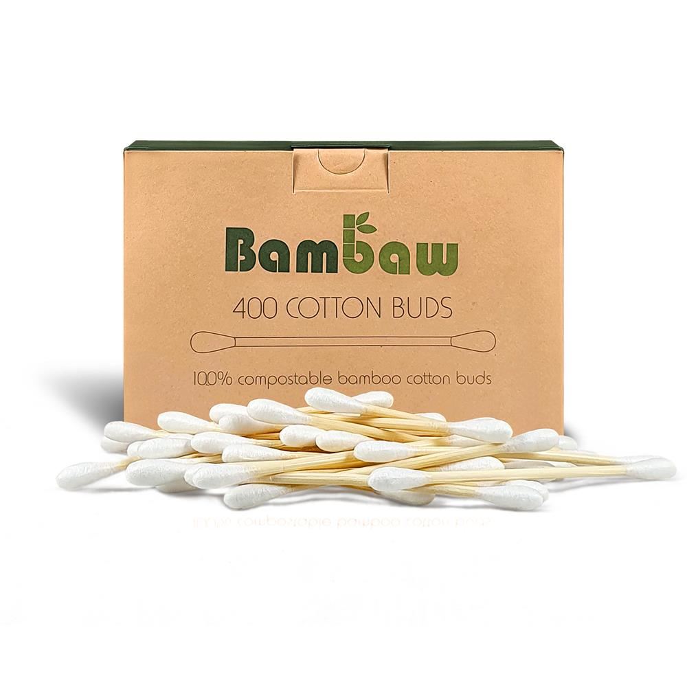 Bambaw Bamboo cotton buds 400 units