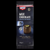 Dr Oetker Milk Chocolate Bar 35% 100g
