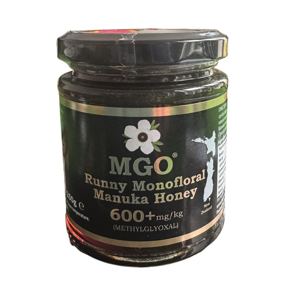 MGO Manuka Honey 600+Runny Monofloral 250g