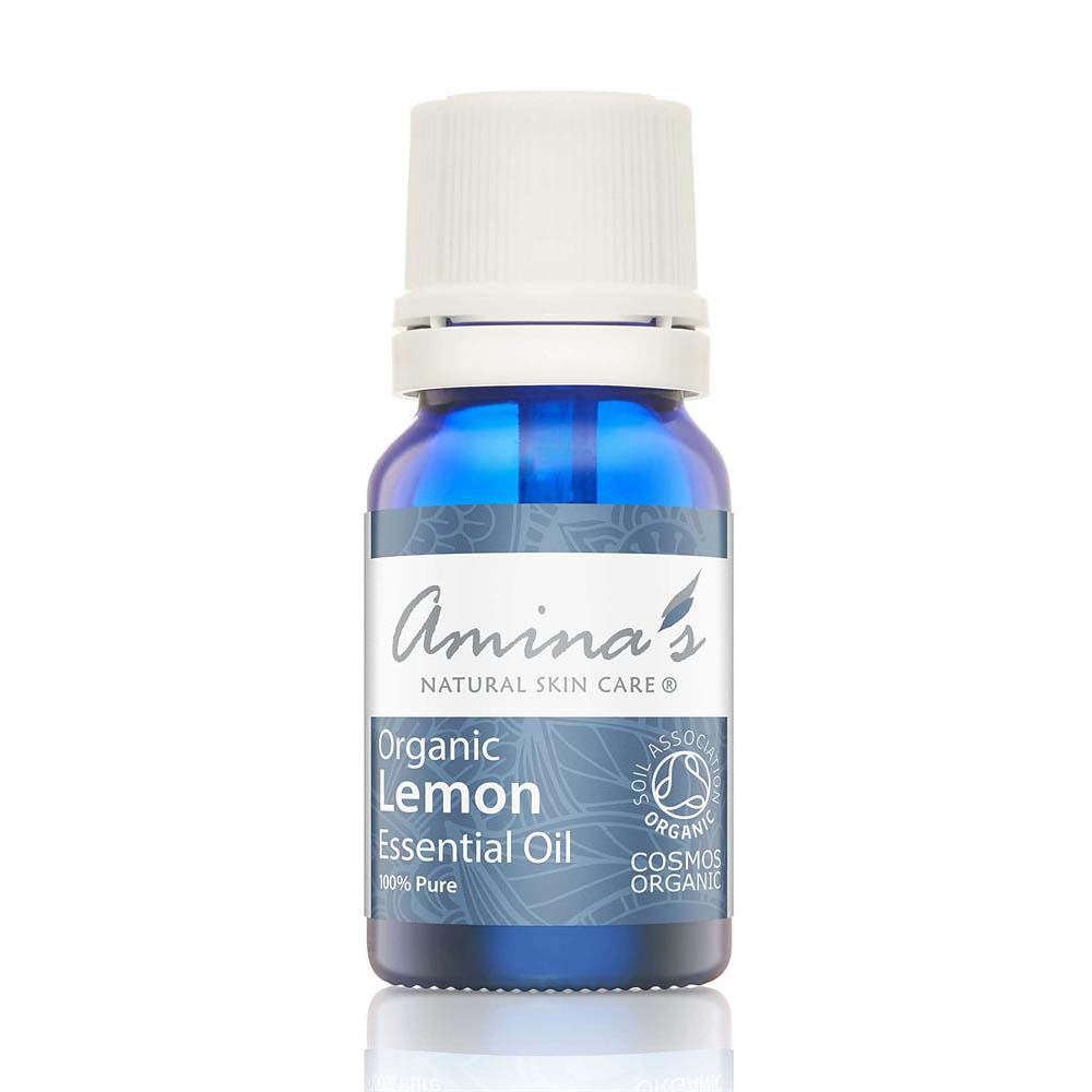 Amina's Natural Skincare Pure Organic Lemon Essential Oil 10ml