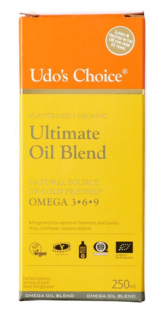 Udo's Choice Ultimate Oil Blend ORGANIC 250ml