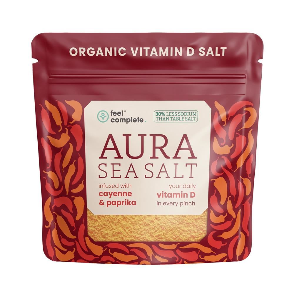 Feel Complete (Aura Sea Salt) Organic Cayenne & Paprika Vitamin D 80g