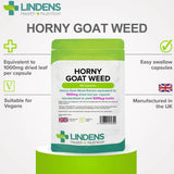 Lindens Horny Goat Weed 1000mg - 84 Capsules - image 3
