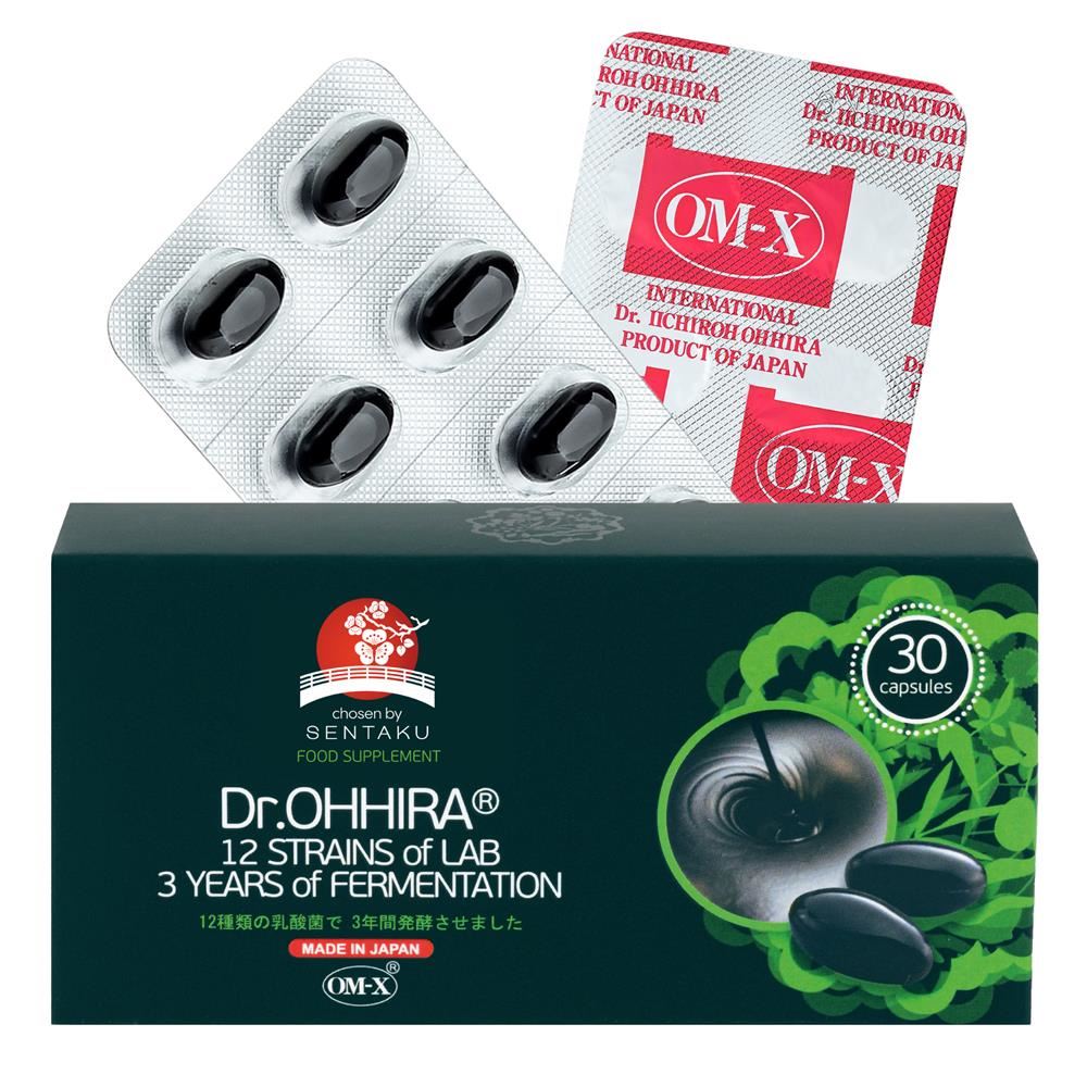 Dr Ohhira DrOHHIRA STANDARD OM-X 12 Strains of Lab 3Y of Fermentation 30 Caps