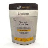 Balanced Turmeric Complex 60 Veggie Caps - Refill Pouch