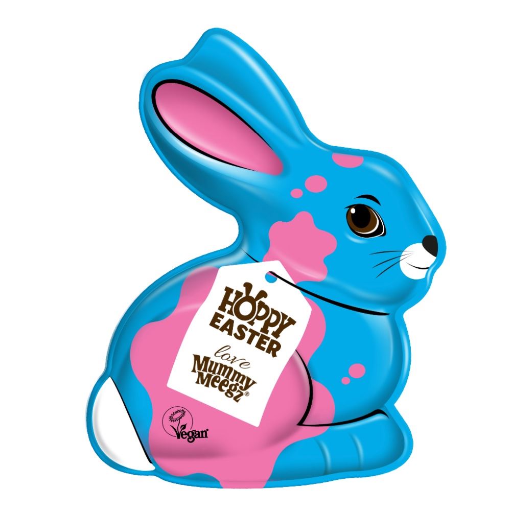 Mummy Meegz Hoppy Bunny 100g - Oat Milk Chocolate - 4 Pack