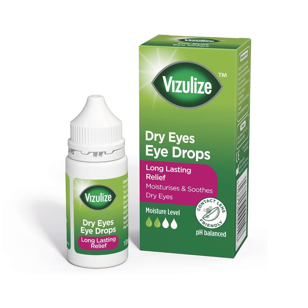Vizulize Dry Eye Drops 10ml Health Plus Living Vizulize Dry Eye Drops 10ml Health Plus Living
