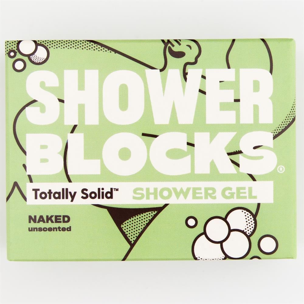 Shower Blocks Solid Shower Gel Unscented 100g