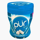 Pur Gum ASPARTAME FREE - PUR Gum Peppermint 70g Shaker Cup - 6 Pack