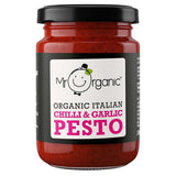 Mr Organic Chilli & Garlic Pesto 130g