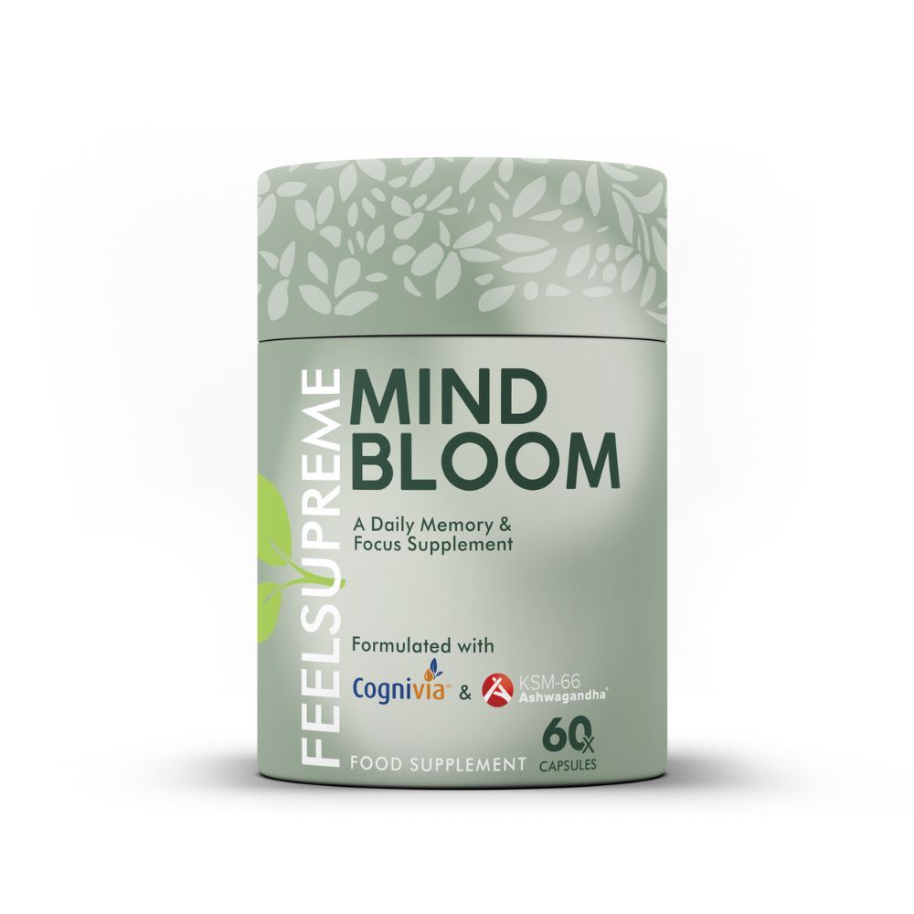 Feel Supreme Mind Bloom Daily Memory & Focus Supplement For Females 60 caps
