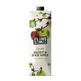 Flawsome! Sweet & Sour Apple Cold-Pressed Juice Carton 1l - 12 Pack