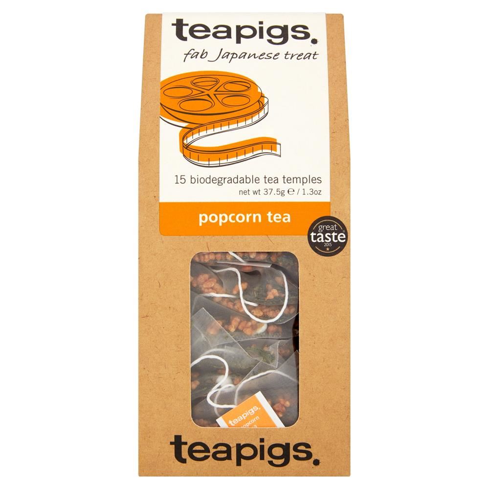 Teapigs popcorn tea 15 tea temples