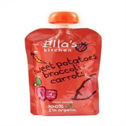 Ellas Kitchen Stage 1 Sweet Potato Broccoli & Carrots 120g - 7 Pack