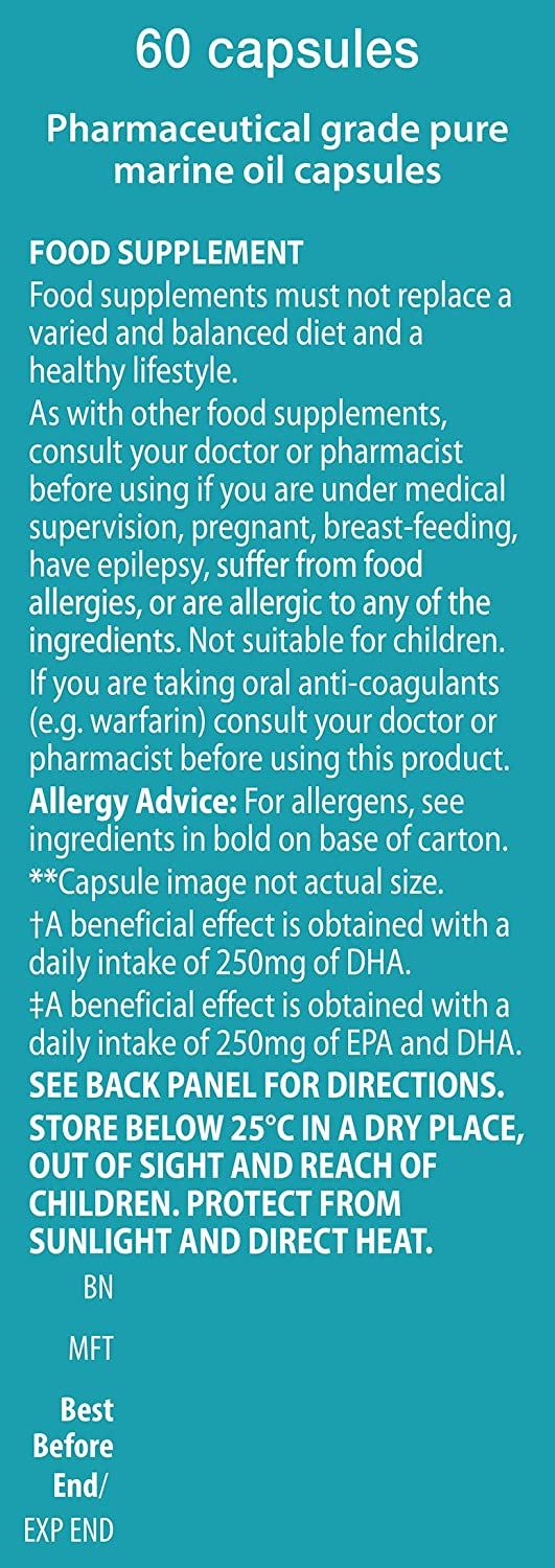 Vitabiotics Ultra Omega-3 High Purity Fish Oil - 60 Capsules
