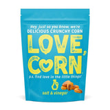 Love Corn Salt & Vinegar Corn Snack 45g - 10 Pack