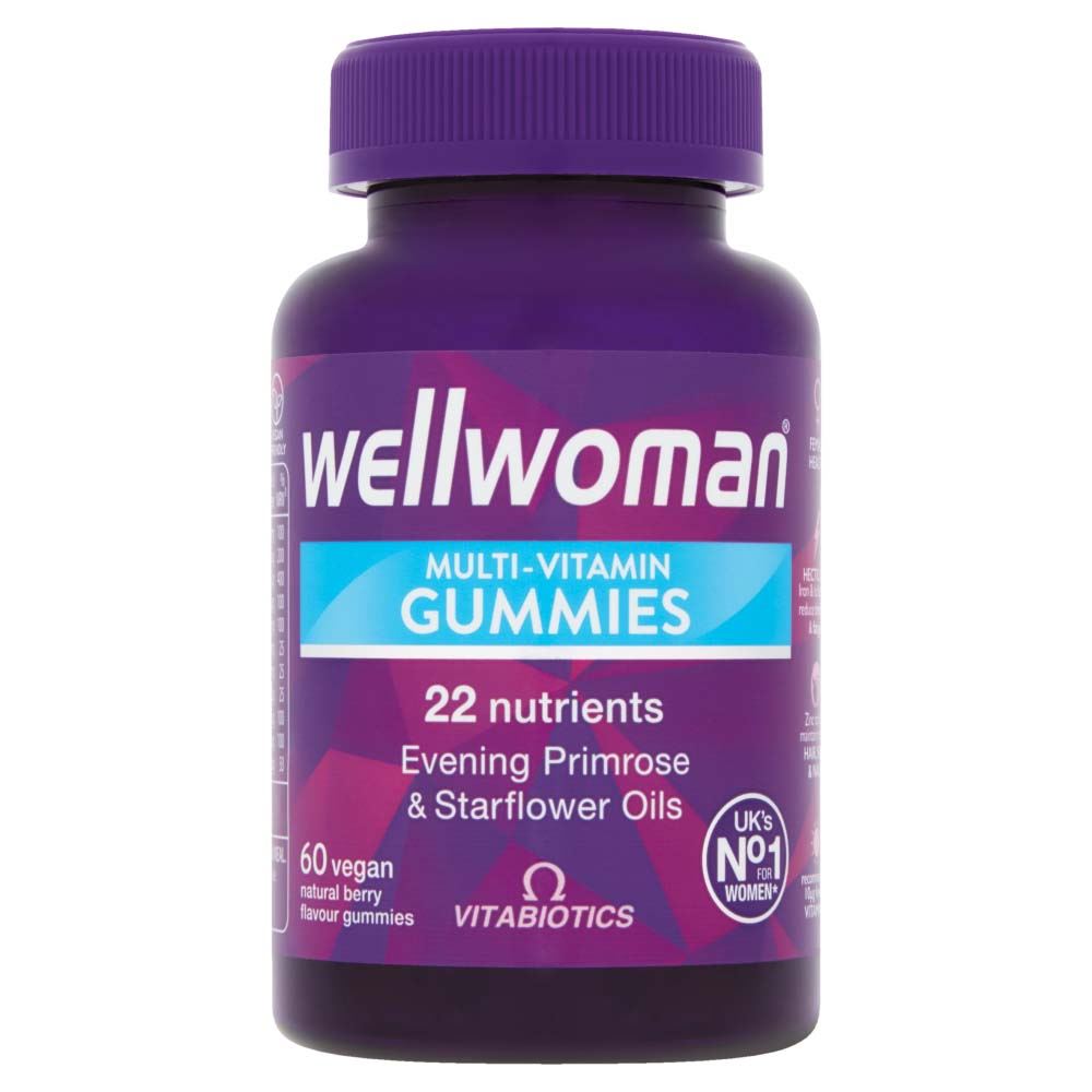 Vitabiotics Wellwoman - 60 Multivitamin Gummies