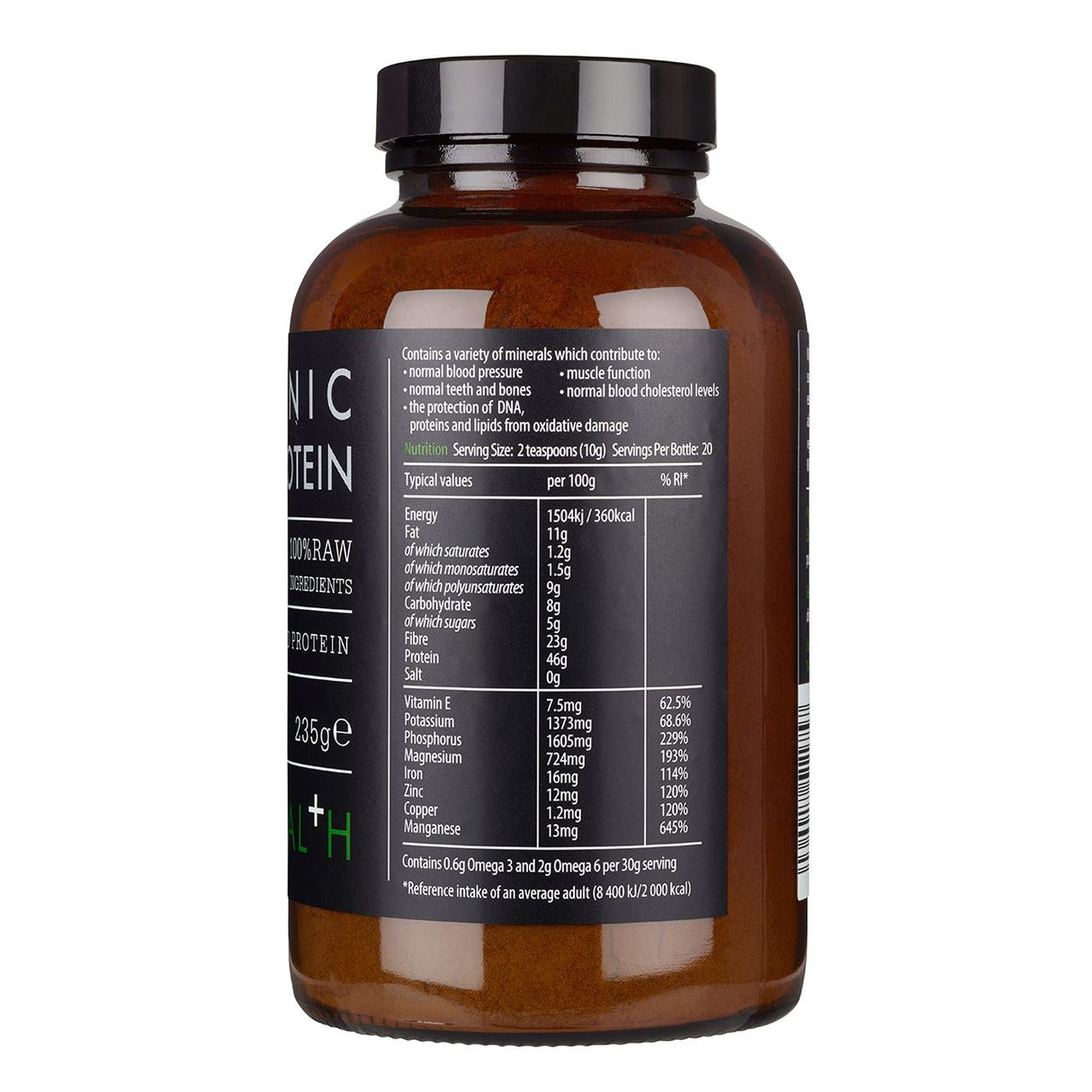 Kiki Health Organic Hemp Protein Powder  - 235g
