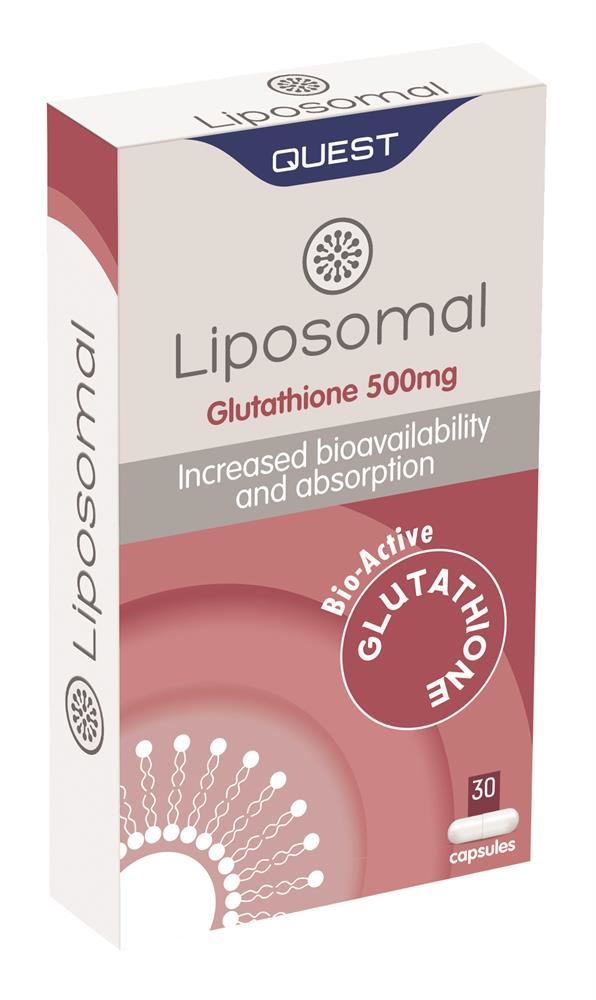 Quest Liposomal Glutathione 500mg 30 Capsules