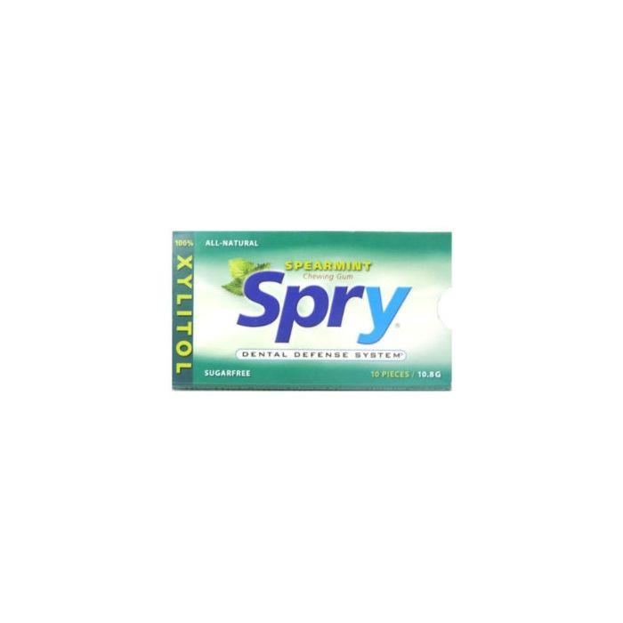 Spry Spearmint Xylitol Gum 10 pieces