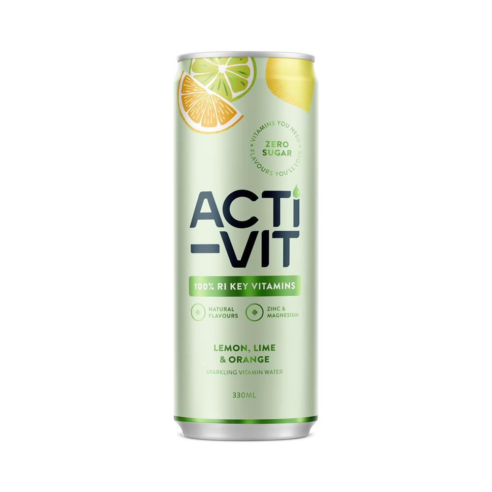 ACTIPH Water Lemon Lime & Orange Acti-vit 330ml