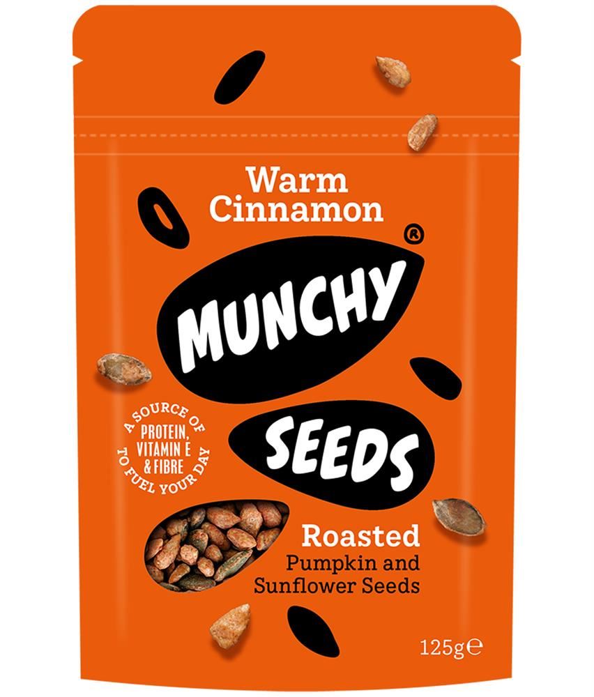 Munchy Seeds Warm Cinnamon 125g - 2 Pack