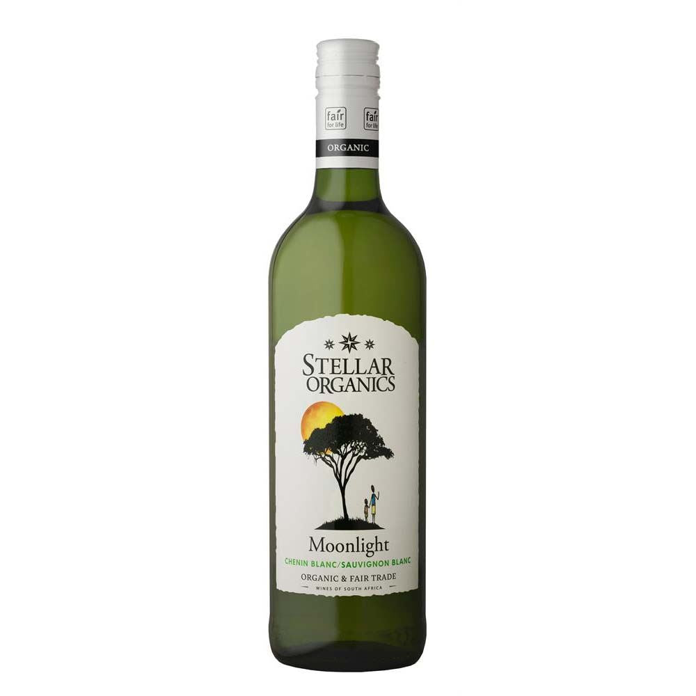 V Collection White Wine Chenin-Sauvignon Moonlight Organics South Africa 750ml