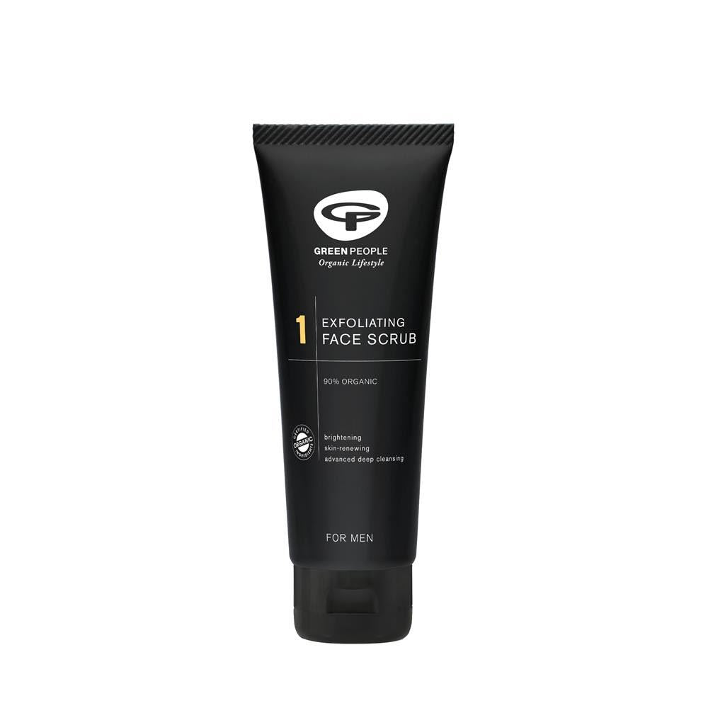 Green People Exfoliating Face Scrub for Men 100ml