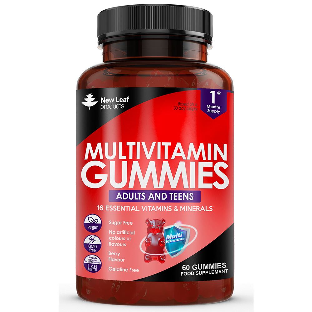 New Leaf Products Multivitamin 60 Gummies For Adults/Teens