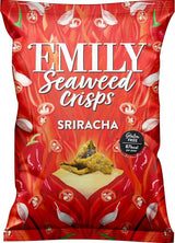 Emily Emily Seaweed Crisps Sharing Sriracha 50g - 8 Pack