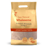 Just Natural Wholesome Ground Almonds 220g
