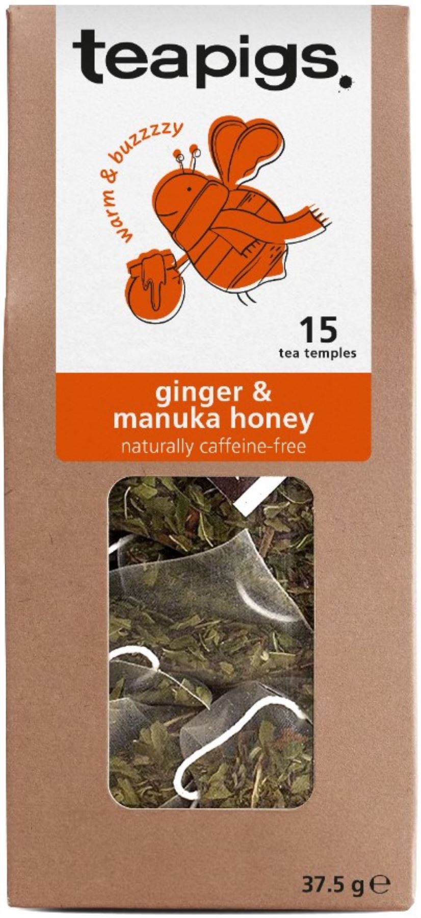 Teapigs Ginger & Manuka Honey Infusion 15 Tea Bag