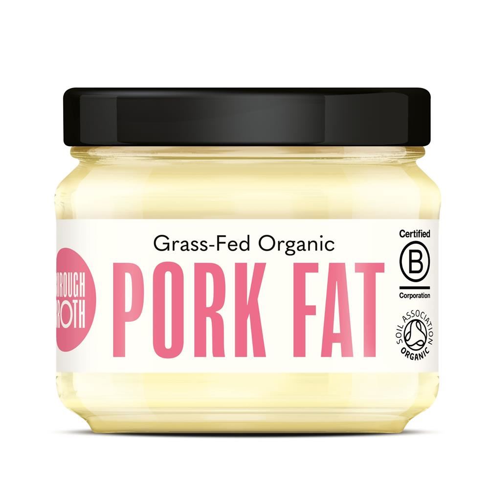 Borough Broth 100% Organic Pork Fat 250g