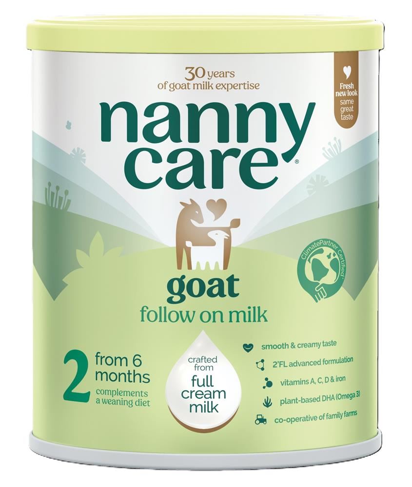 Nannycare Stage 2 Goat Milk Based Follow On Milk 800g