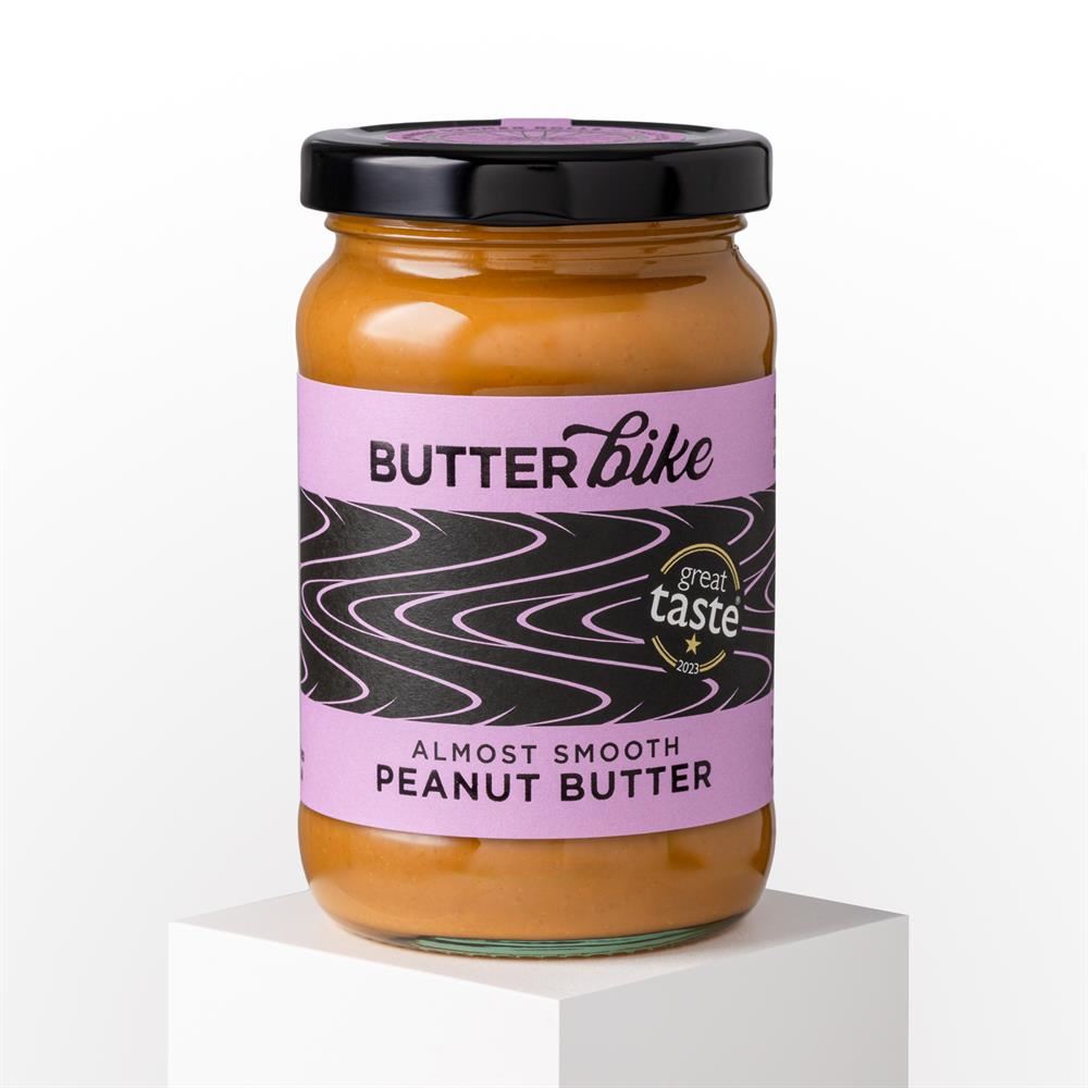 Butter Bike Peanut Butter Almost Smooth Peanut Butter 285g