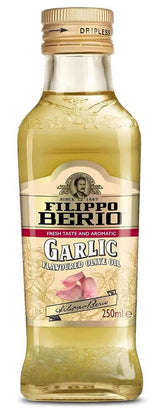 Filippo Berio Garlic Flavoured Olive Oil 250ml