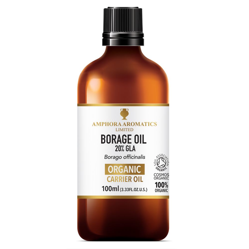Amphora Aromatics Organic Borage Oil (20% GLA) 100ml