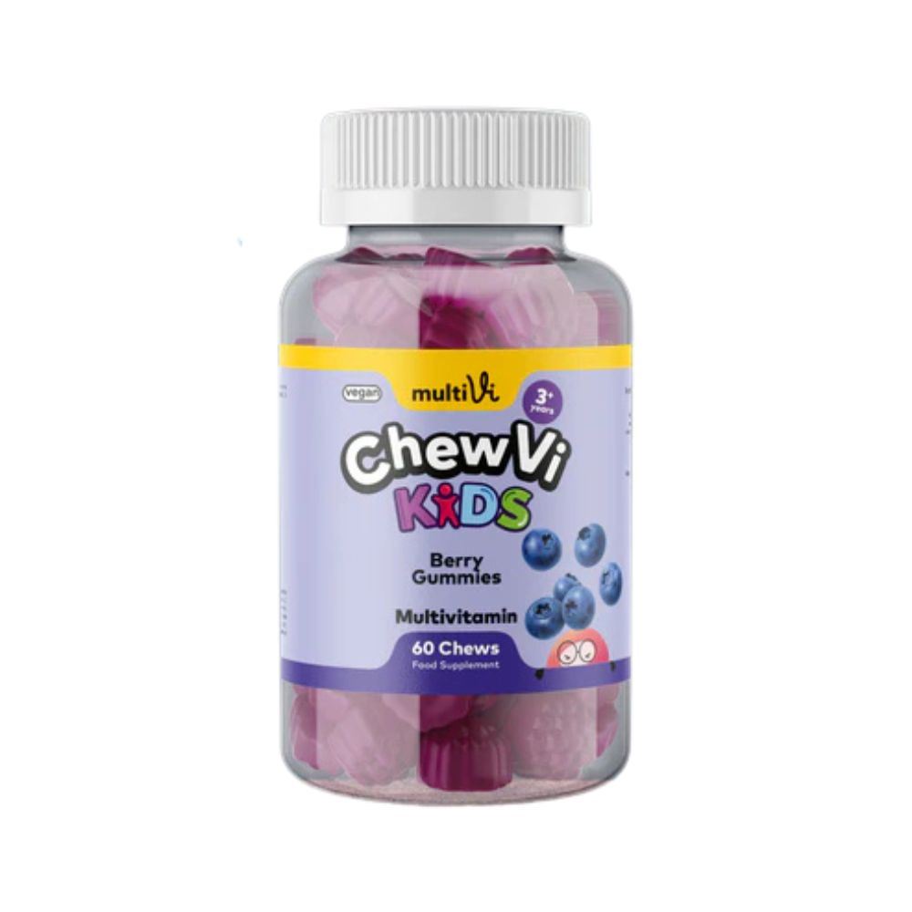 MultiVi Multivitamin Gummies Berry Flavour For Kids 60 gummies