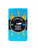 Fish4Ever Whole Sardines in Organic Sunflower Oil 120g